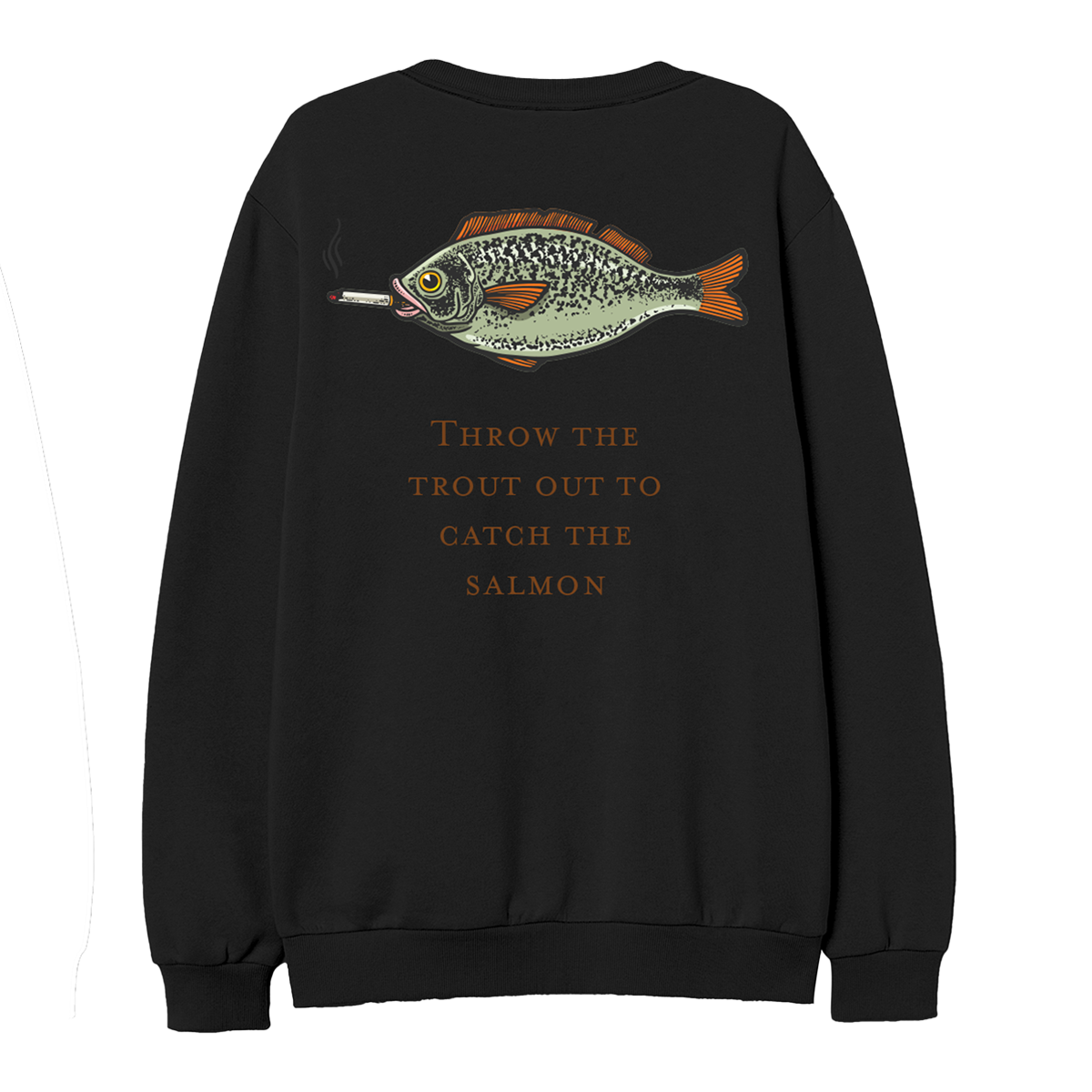 Smoking Fish Crewneck